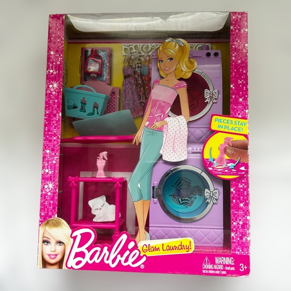 Vintage New Barbie Glam Laundry - Picture 2 of 9